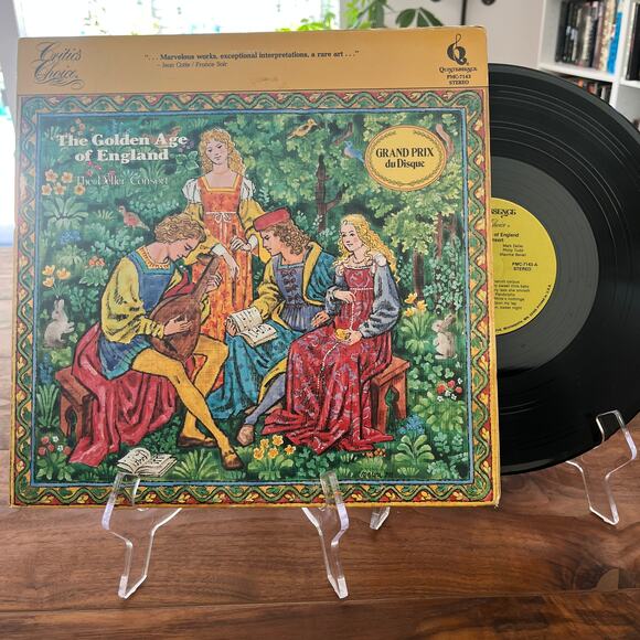 The Deller Consort The Golden Age of England Vinyl LP 1979 Quintessence PMC7143 - Picture 1 of 7